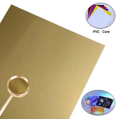 Gold Brushed PVC